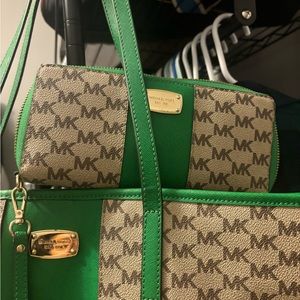 Michael Kors Jetset Stripe Wallet